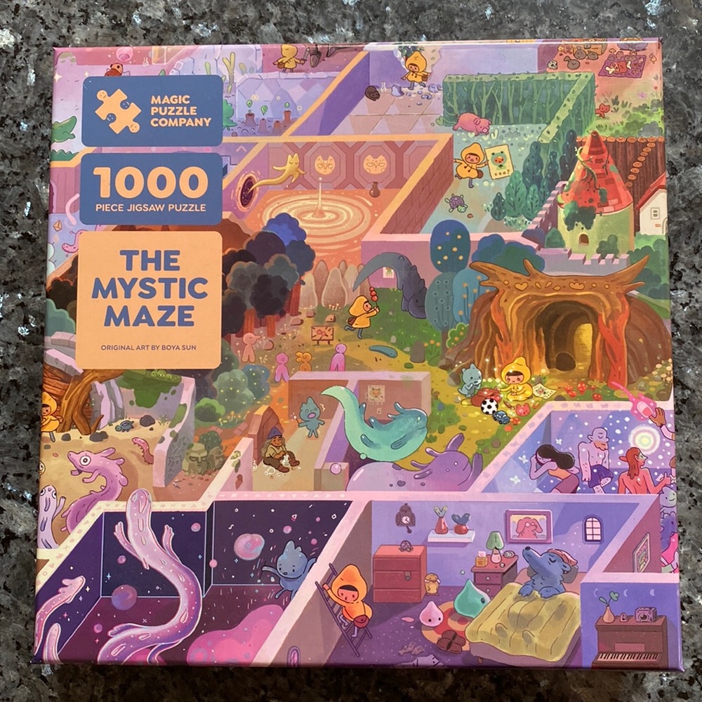 The Mystic Maze - Magic Puzzle